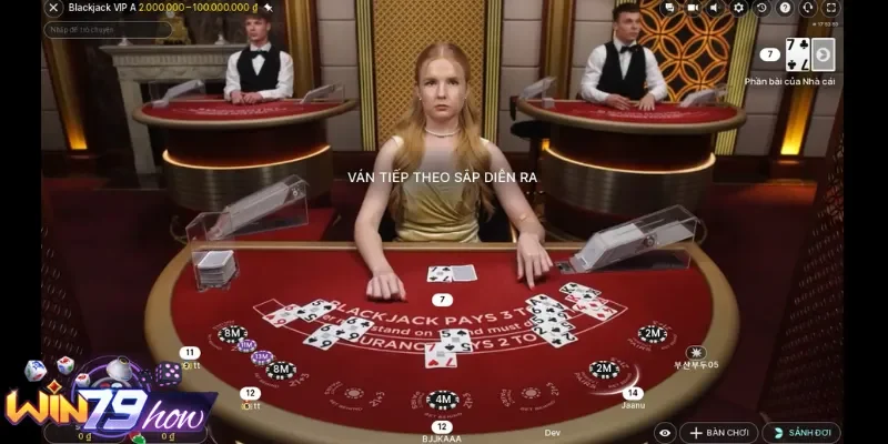 Cược Blackjack Win79 Thao Tác Đơn Giản Trả Thưởng Uy Tín 1 Blackjack Win79 mang lại trải nghiệm hấp dẫn